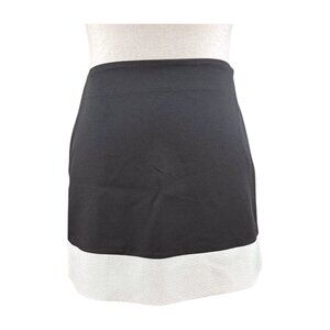 MORENA ROSA BLACK AND WHITE SKIRT, SIZE 8